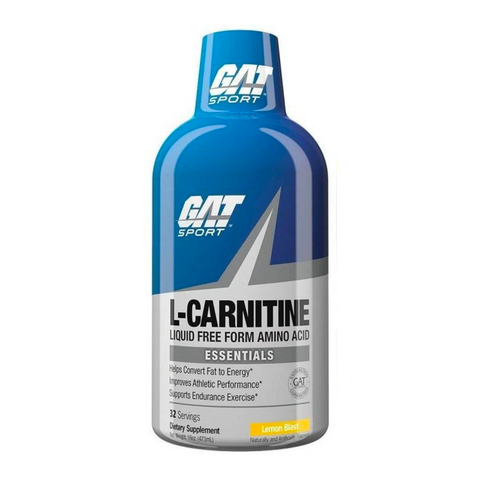 GAT Liquid L-Carnitine 1500mg 473 ml - Lemon Blast