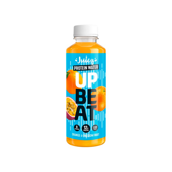 Upbeat Juicy Protein Water Daily Boost Orange & Passionfruit 12 x 500ml