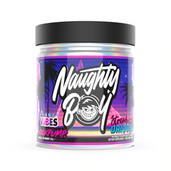 Naughty Boy Sickpump® Pre-Workout Summer Vibes Strawberry Daiquiri