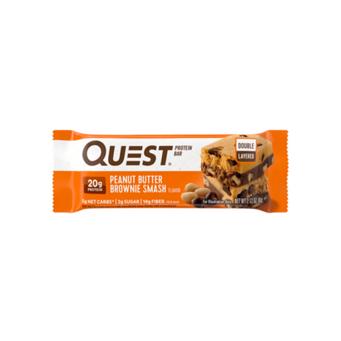 Quest Protein Bar Peanut Butter Brownie Smash 60g