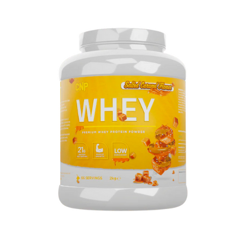 CNP Whey Protein Powder 2kg (66 Servings) Salted Caramel