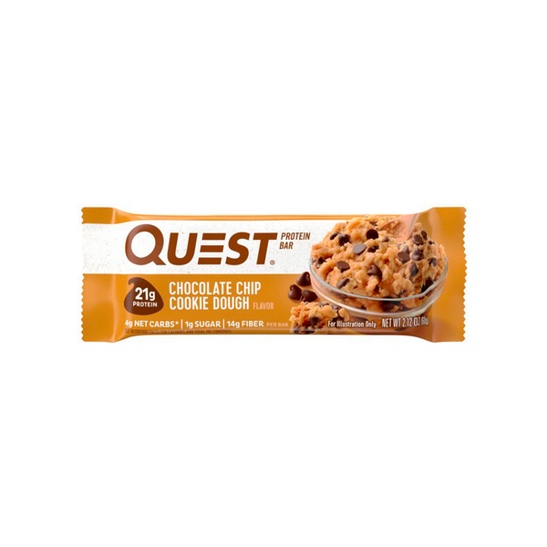 Quest Protein Bar Chocolate Chip Cookie Dough 60g