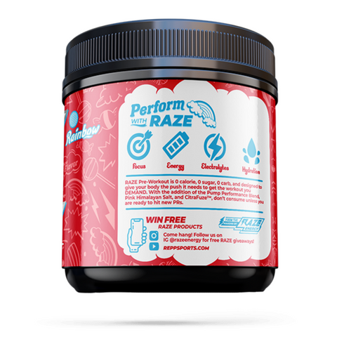 Raze Energy Pre Workout - Baja Lime - Gymsupplements.co.uk