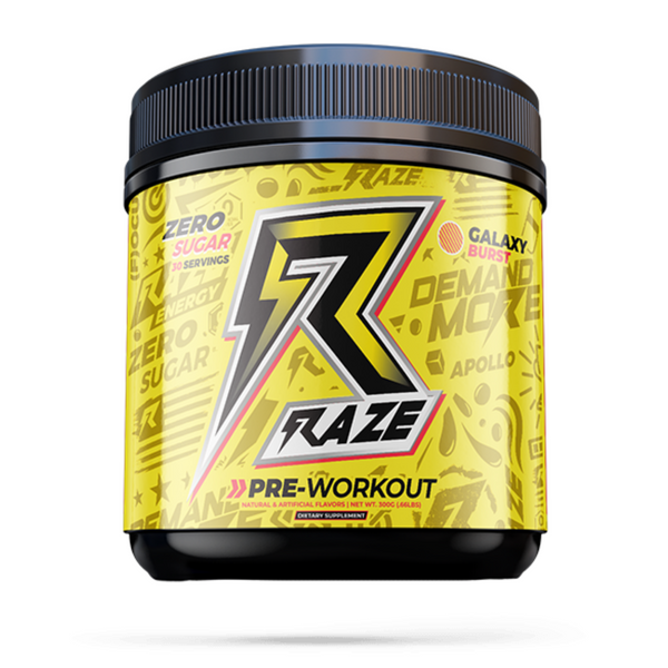 Raze Energy Pre Workout - Galaxy Burst - Gymsupplements.co.uk