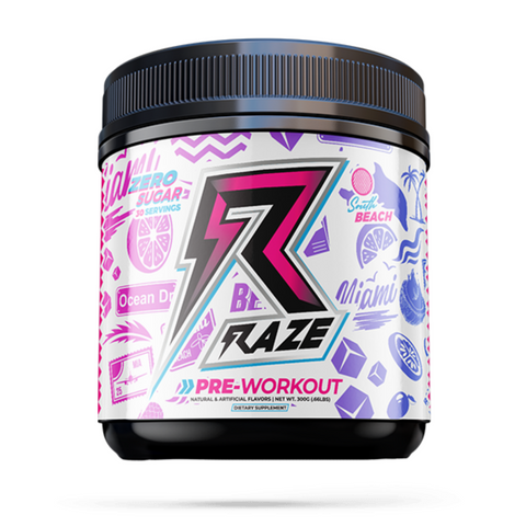 Raze Energy Pre Workout - South Beach - Gymsupplements.co.uk