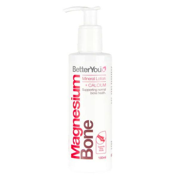 BetterYou Magnesium Bone Mineral Lotion - 180 ml - Gymsupplements.co.uk