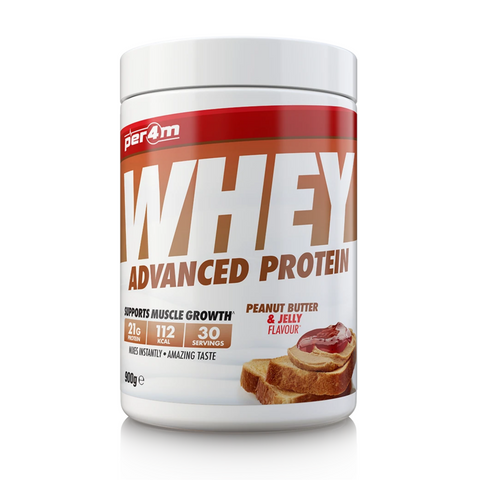 Per4m Whey Protein 900g Peanut Butter & Jelly - Gymsupplements.co.uk