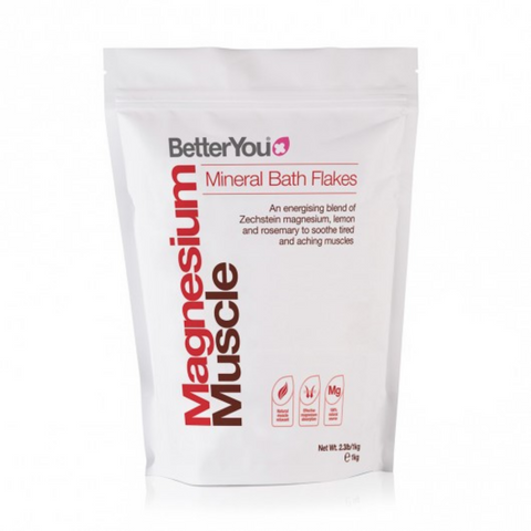 BetterYou Magnesium Flakes Muscle - 1000 grams - Gymsupplements.co.uk