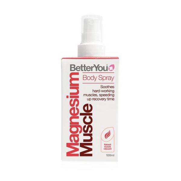 BetterYou Magnesium Muscle Body Spray - 100 ml - Gymsupplements.co.uk