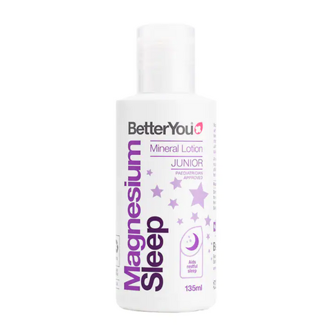 BetterYou Magnesium Sleep Mineral Lotion Junior - 135 ml - Gymsupplements.co.uk