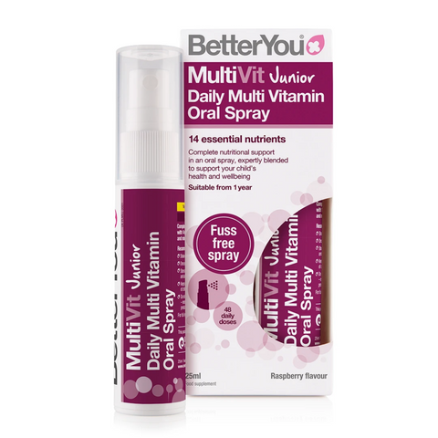 BetterYou Multivit Junior Oral Spray - 25 ml - Gymsupplements.co.uk