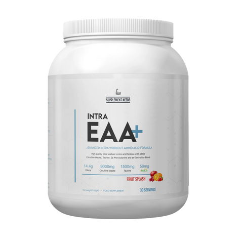 Supplement Needs Intra EAA+ - 30 Servings Fruit Splash Flavour - Gymsupplements.co.uk