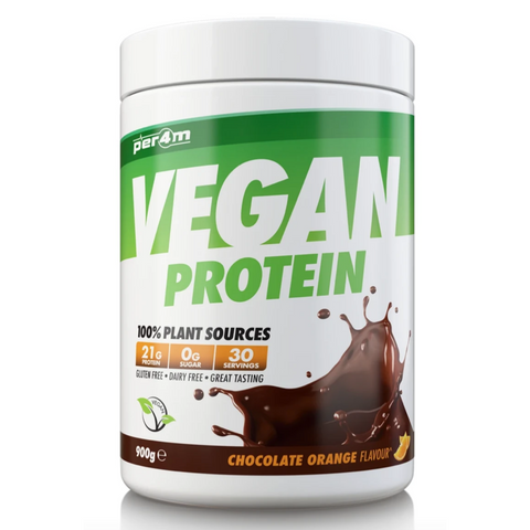 PER4M Vegan Protein 908g Chocolate Orange - Gymsupplements.co.uk