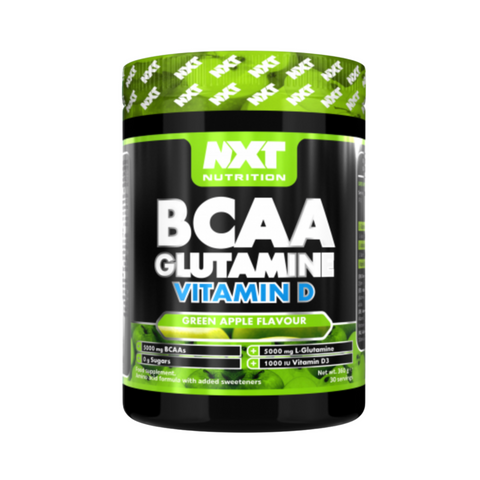 NXT Nutrition BCAA, Glutamine Vit D (360g) 30 Servings