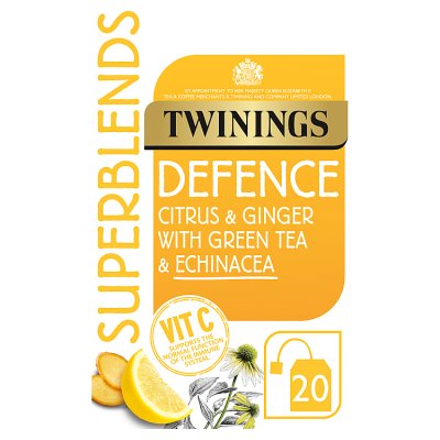 Twinings Superblends Defence 20 Tea Bags - Gymsupplements.co.uk