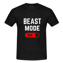 MuscleAmmo 'BMO' Print Muscle Fit T-Shirt - Black - GymSupplements.co.uk