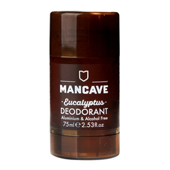 Mancave Eucalyptus Deodorant 75ml - GymSupplements.co.uk