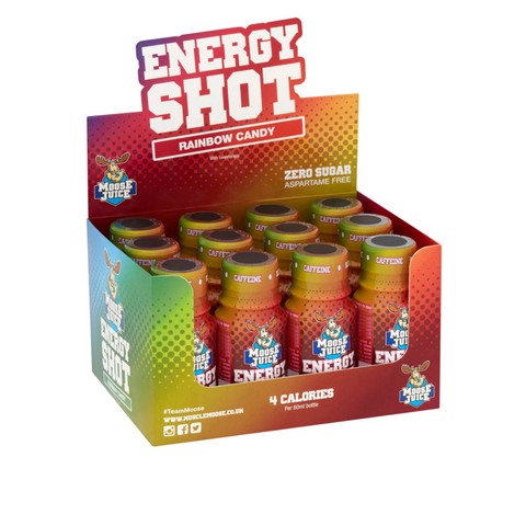Muscle Moose Energy Shots 12 x 60ml Available at Gymsupplements.co.uk