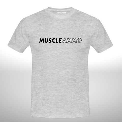 MuscleAmmo 'STRIKE' Muscle Fit T-Shirt - GREY