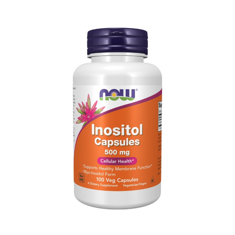 NOW Foods, Inositol Capsules, 500 mg, 100 Veg Capsules