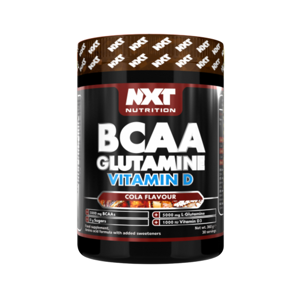NXT-Nutrition-BCAA-Glutamine-Vit-D-30-Servings-Cola