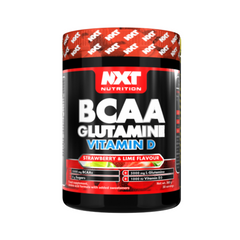 NXT-Nutrition-BCAA-Glutamine-Vit-D-30-Servings-Strawberry-Lime