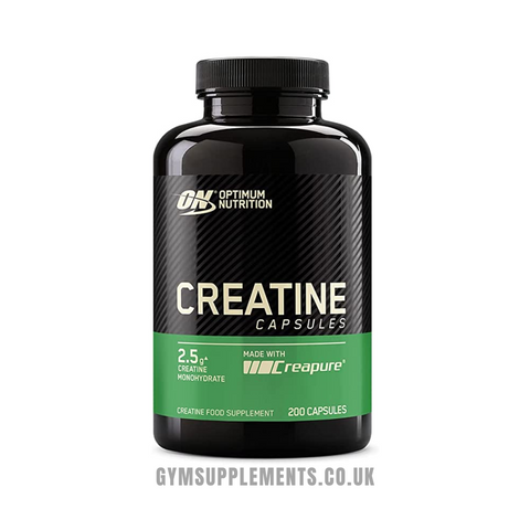 optimum nutrition, creatine capsules, creatine pills, creatine 1250, optimum creatine
