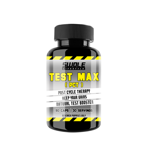 SWOLE - TEST MAX - PCT (Post Cycle Therapy) - GymSupplements.co.uk