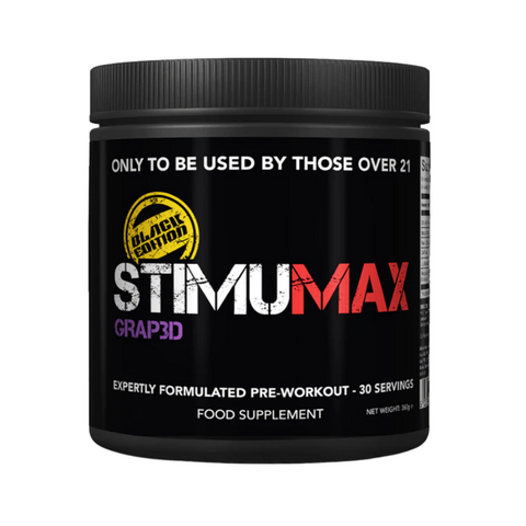 Strom Sports Nutrition StimuMax Black Edition Graped Flavour