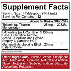 Rich-Piana-5%-Nutrition-Liquid-L-Carnitine-3150-ingredients