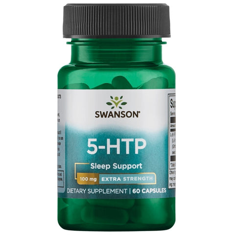 Swanson 5-HTP - 100mg - 60 Caps - Gymsupplements.co.uk
