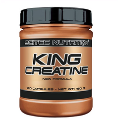 Scitec Nutrition King Creatine (120 Capsules) - GymSupplements.co.uk