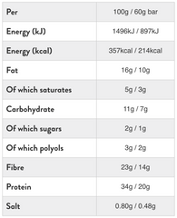 Quest Protein Bar Oatmeal Chocolate Chip 60g