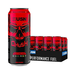USN QHUSH Energy Drink 6x500ml
