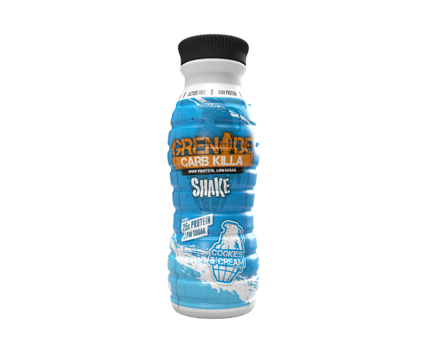 CARB KILLA® PROTEIN SHAKE - COOKIES AND CREAM - 330ml - Gymsupplements.co.uk