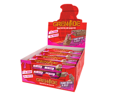Carb Killa Protein Bar - Peanut Butter & Jelly - Grenade - 12x Bars