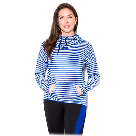 LADIES USN COWL NECK HOODY - GymSupplements.co.uk