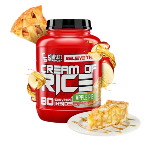 Complete Strength Cream Of Rice 80 Servings 2kg - Apple Pie - GymSupplements.co.uk