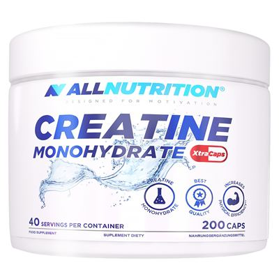 Allnutrition Creatine Monohydrate Xtra 200 Capsules - Supplements-Direct.co.uk