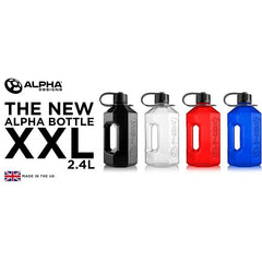 ALPHA BOTTLE XXL - 2400ML BPA FREE WATER JUG - GymSupplements.co.uk