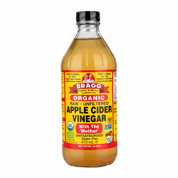 Bragg Organic Apple Cider Vinegar with The Mother - Supplements-Direct.co.uk