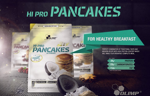 Olimp Hi PRO Pancakes 900g Apple - Cinnamon