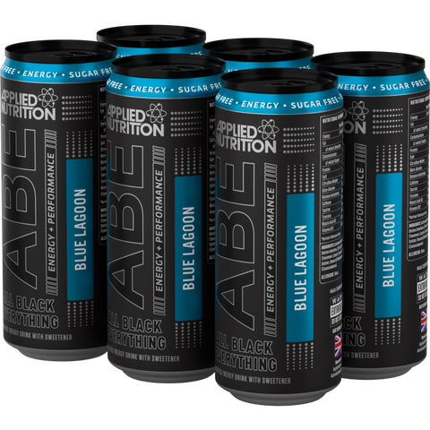 ABE - Energy + Performance 6x330ml Cans - Blue Lagoon flavour