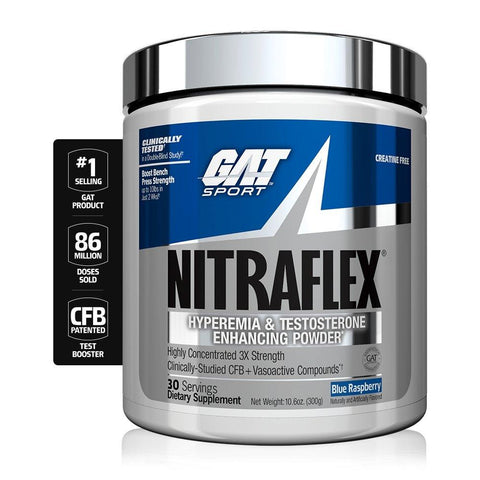 GAT Nitraflex Pre Workout - 300g - GymSupplements.co.uk