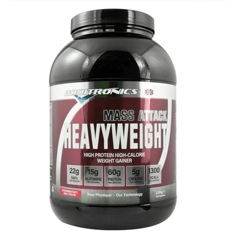 Boditronics Mass Attack Heavyweight - 2kg - GymSupplements.co.uk