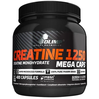 Olimp Creatine 1250 Mega Caps - (400 Capsules) - GymSupplements.co.uk