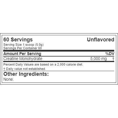 Evlution Nutrition Creatine 5000 - Unflavoured - 500g - Supplements-Direct.co.uk