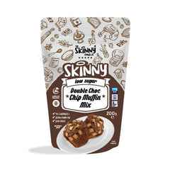 Low Sugar Double Chocolate Chip Muffin Mix - 10 Muffins (Only 97 Calories Per Muffin) - Supplements-Direct.co.uk