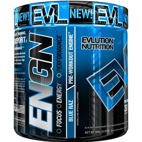 EVLution Nutrition ENGN Pre Workout- 309g - Supplements-Direct.co.uk