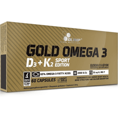 Olimp Gold Omega 3 D3 + K2 Sport Edition - Supplements-Direct.co.uk